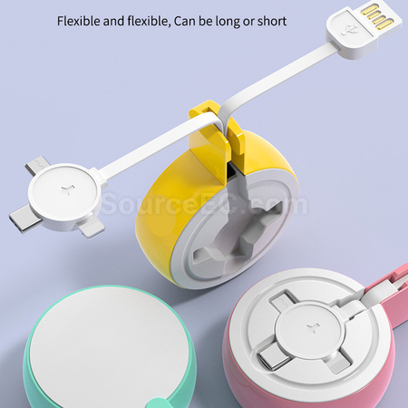 客製化多功能三合一充電線禮品
