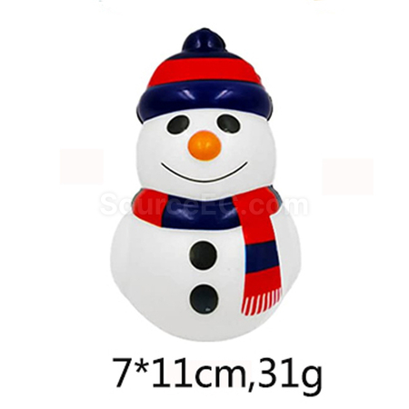客製化聖誕雪人壓力球禮品