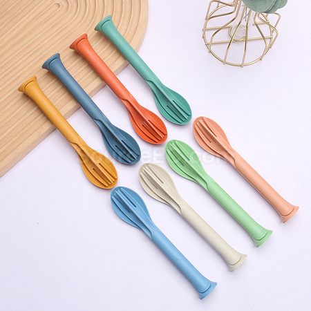 客製化麥稈餐具套裝禮品