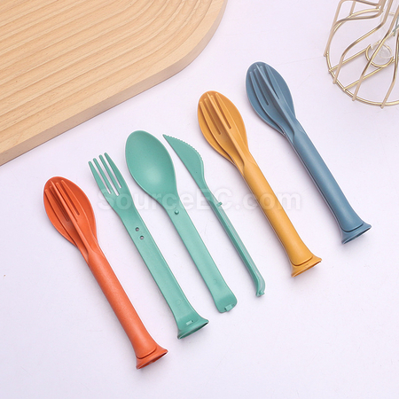 客製化麥稈餐具套裝禮品