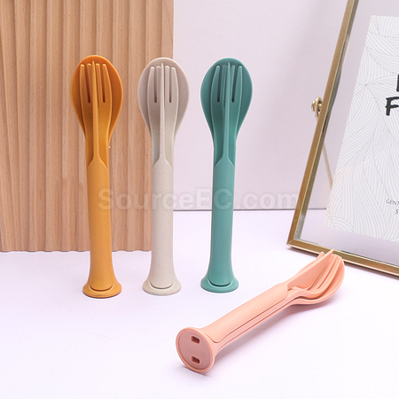 客製化麥稈餐具套裝禮品