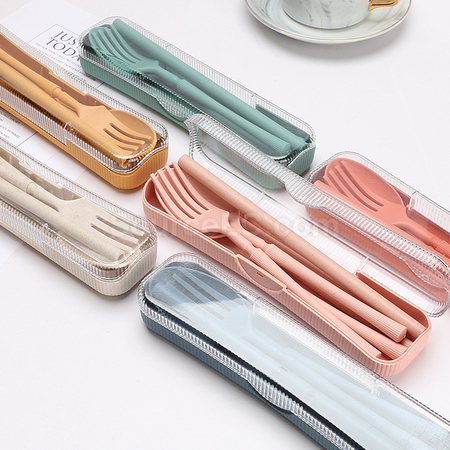 客製化麥稈餐具套裝禮品
