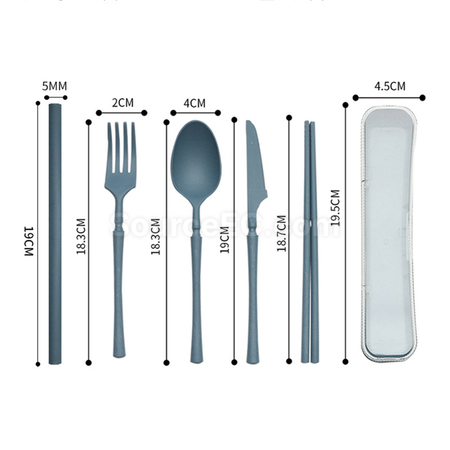 客製化麥稈餐具套裝禮品