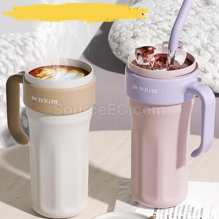客製化1200ML保溫咖啡杯禮品