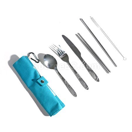 客製化不鏽鋼便攜餐具禮品