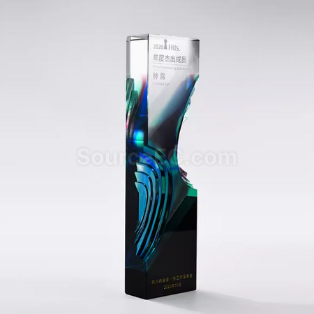 客製化琉璃水晶獎座禮品