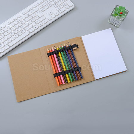 客製化彩鉛筆記本禮品