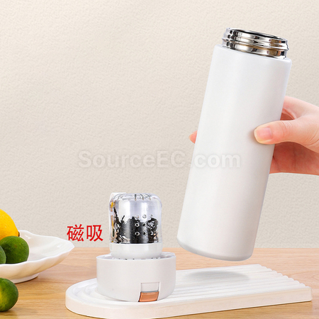 客製化磁彈茶水分離保溫杯禮品
