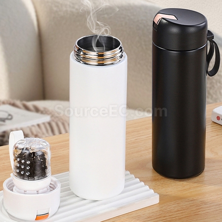 客製化磁彈茶水分離保溫杯禮品