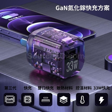 客製化氮化鎵GaN快充器禮品