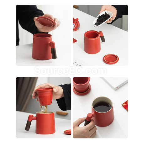 客製化錢罐+陶瓷杯套裝禮品