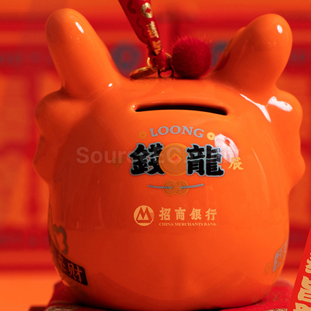 客製化龍錢罐禮品
