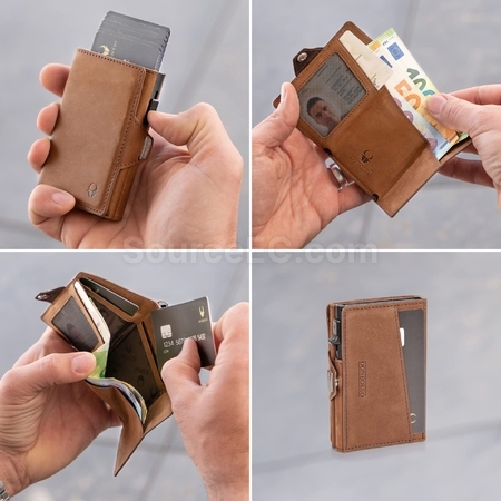 客製化三摺防磁卡包禮品