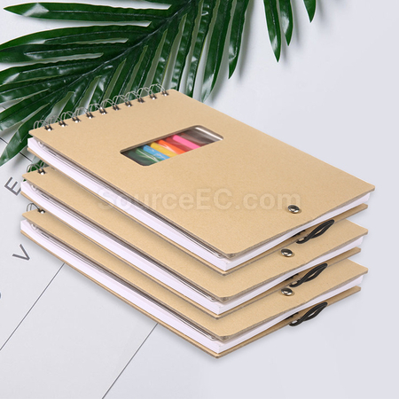 客製化彩鉛筆記本禮品