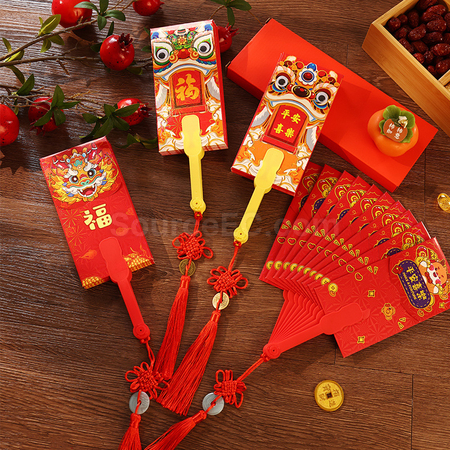 客製化利是封扇子禮品