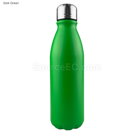 客製化25.4OZ 201不銹鋼蓋PP瓶身鋁製水瓶禮品