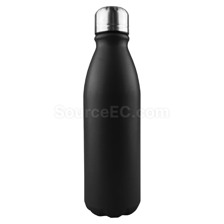 客製化25.4OZ 201不銹鋼蓋PP瓶身鋁製水瓶禮品