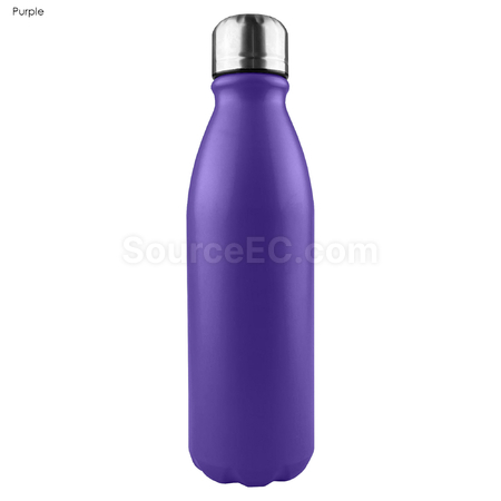 客製化25.4OZ 201不銹鋼蓋PP瓶身鋁製水瓶禮品