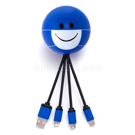 客製化壓力球多合一充電線禮品