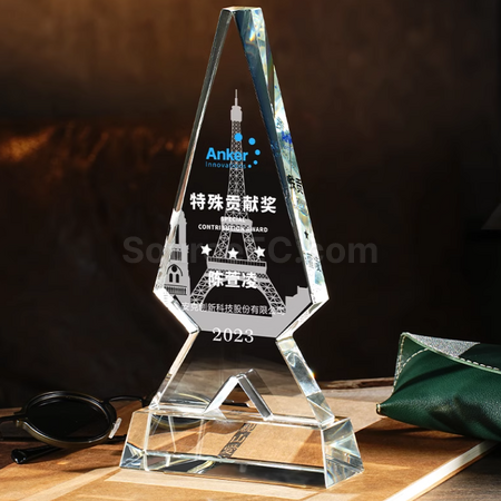 客製化水晶獎座禮品