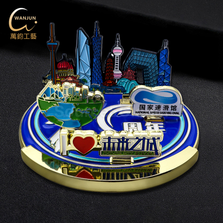 客製化公司週年慶異型組合徽章禮品