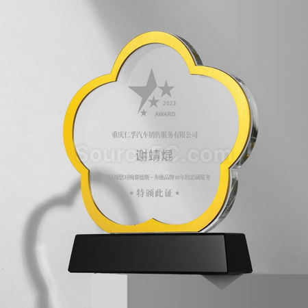 客製化水晶獎座禮品