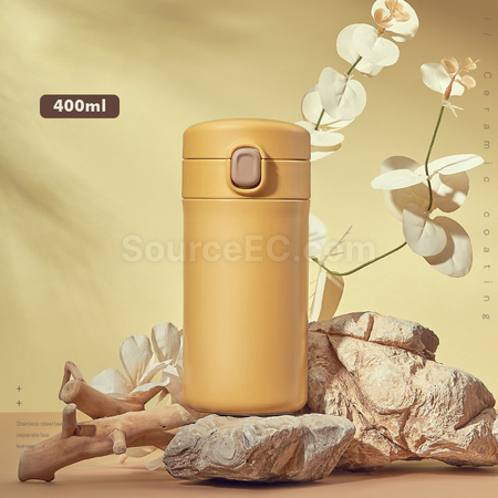 客製化陶瓷內膽咖啡杯禮品