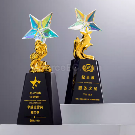 客製化琉璃水晶獎座禮品