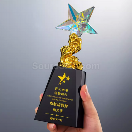 客製化琉璃水晶獎座禮品