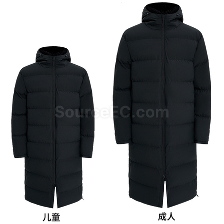 客製化長款過膝運動羽絨棉服禮品