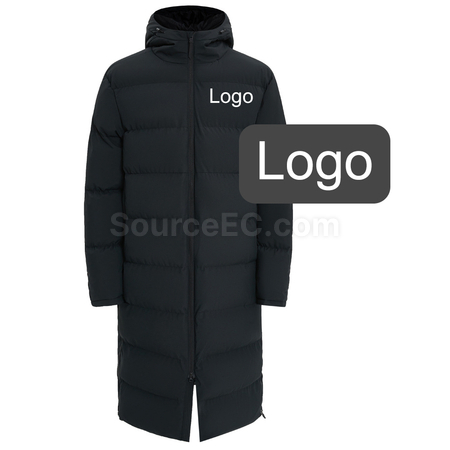 客製化長款過膝運動羽絨棉服禮品