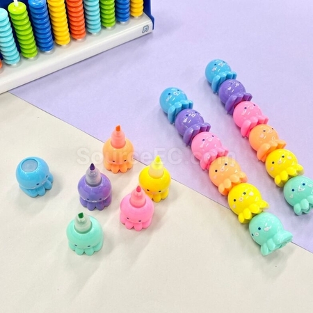 客製化創意6色熒光筆禮品