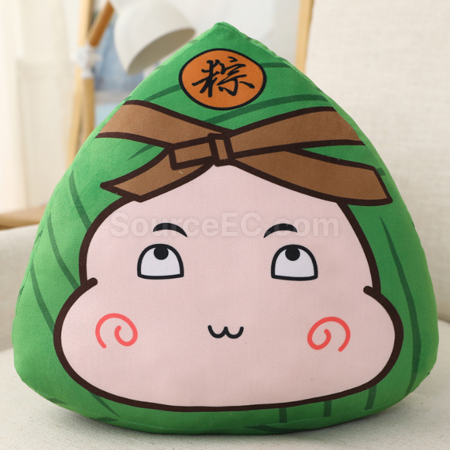 客製化粽子抱枕禮品