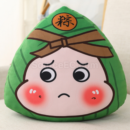 客製化粽子抱枕禮品