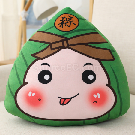 客製化粽子抱枕禮品