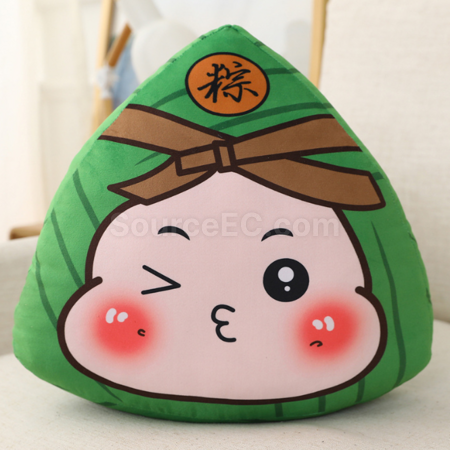 客製化粽子抱枕禮品