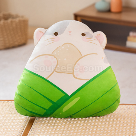 客製化粽子抱枕禮品