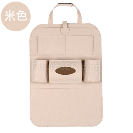 客製化毛氈汽車座椅掛袋禮品