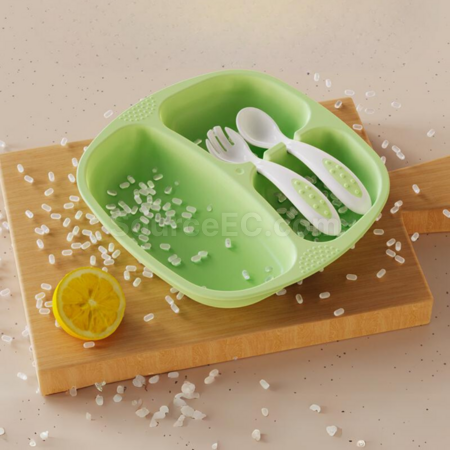 客製化嬰兒副食品分格餐盤禮品