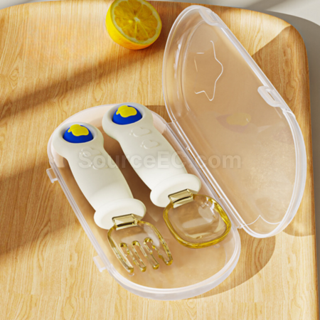 客製化嬰兒副食品叉勺套裝禮品