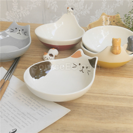 客製化猫咪造型沙律碗禮品