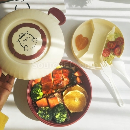 客製化雙層便當盒（可微波爐）禮品