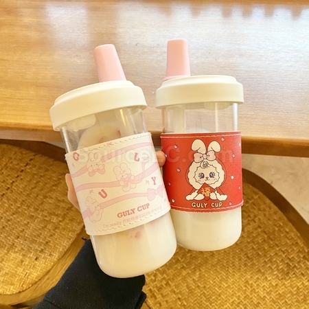 客製化珍珠奶茶玻璃杯禮品