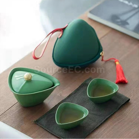 客製化一見粽情端午旅行快客杯禮品