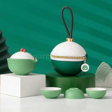 客製化一見粽情端午旅行快客杯禮品