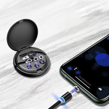 客製化磁吸三合一充電線禮品