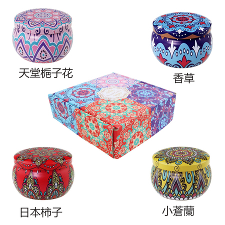 客製化浪漫香薰蠟燭禮盒組禮品