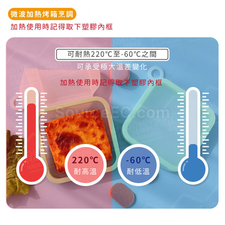 客製化三明治麵包保鮮收納盒禮品