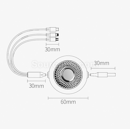 客製化三合一數據線禮品