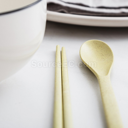 客製化麥秸稈餐具套裝禮品